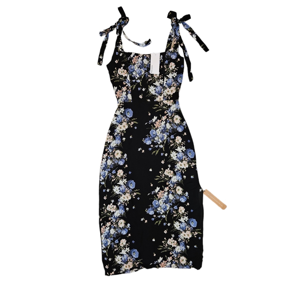 Reformation Besse Dress In Coronet - Picture 2 of 9